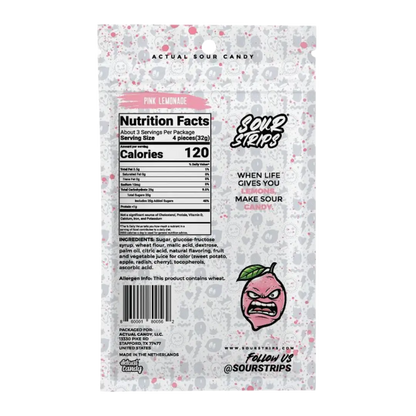 Sour Strips | Pink Lemonade SHACK à SAUCE