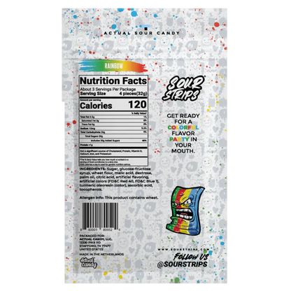 Sour Strips | Rainbow Sour Strips