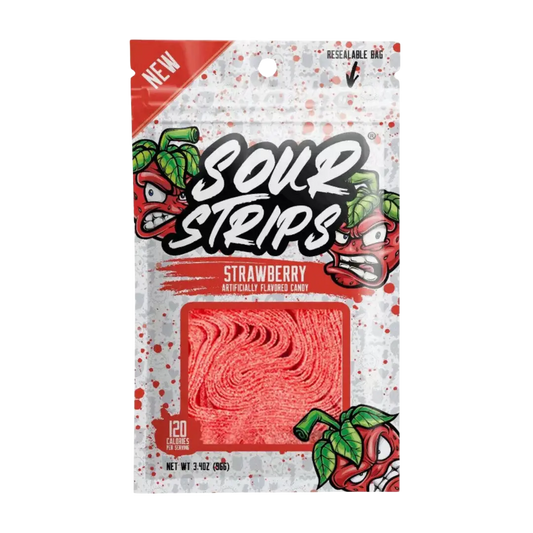 Sour Strips | Strawberry Sour Strips