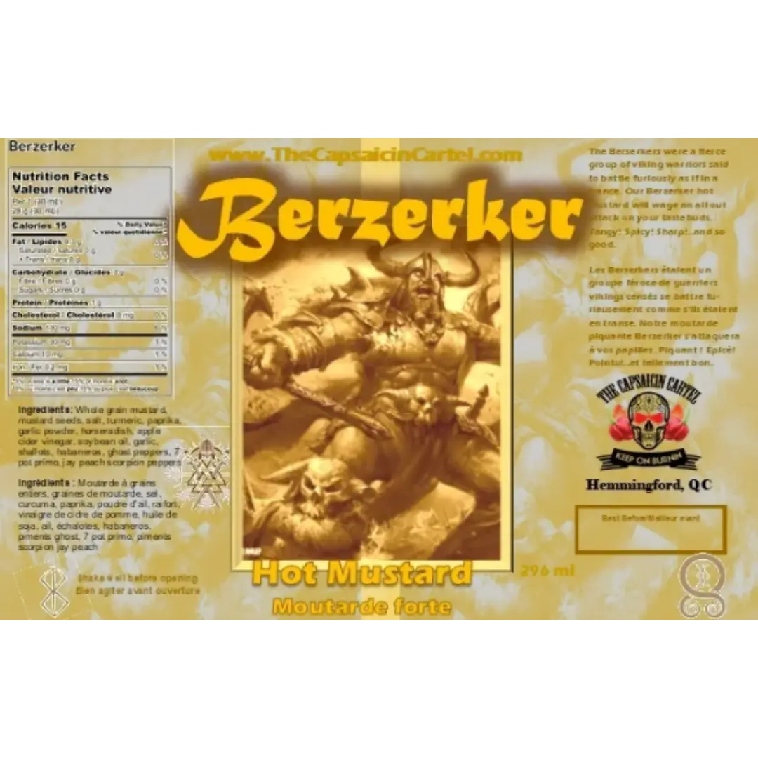 The Capsaicin Cartel | Berzeker SHACK à SAUCE