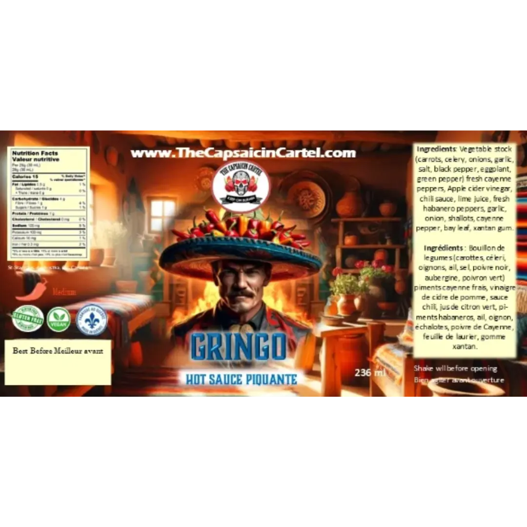 The Capsaicin Cartel | Gringo SHACK à SAUCE