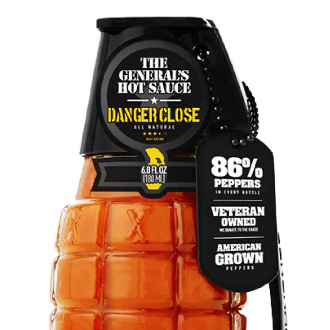 The Generals Hot Sauce | Danger Close Shack à Sauce