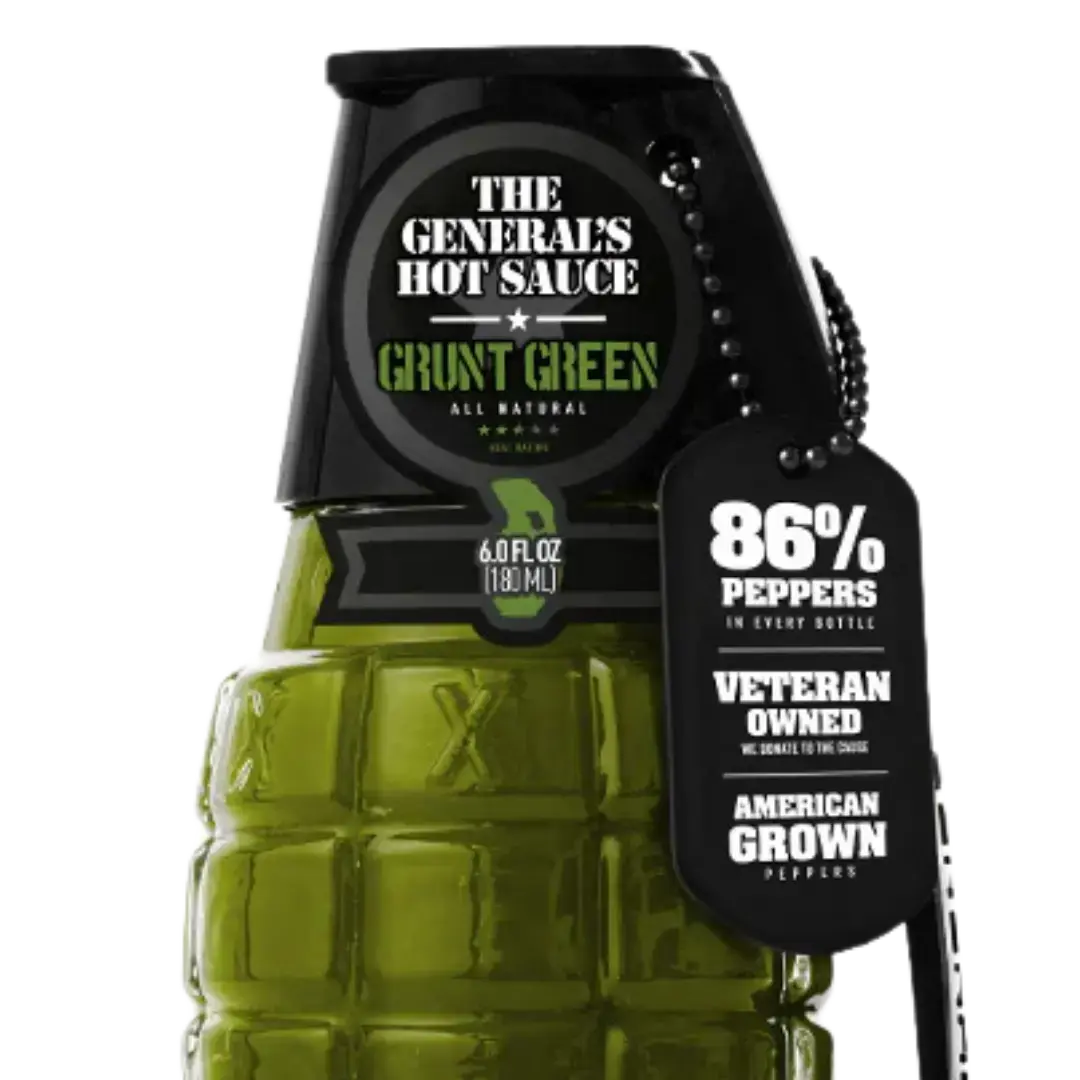 The Generals Hot Sauce | Grunt Green Shack à Sauce