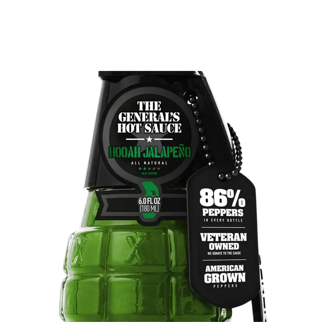 The Generals Hot Sauce | Hooah Jalapeno Shack à Sauce