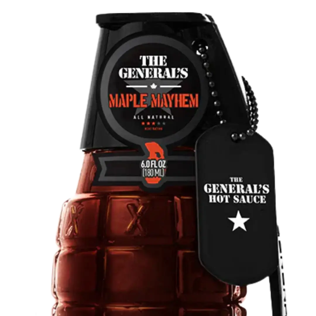 The Generals Hot Sauce | Maple Mayhen Shack à Sauce
