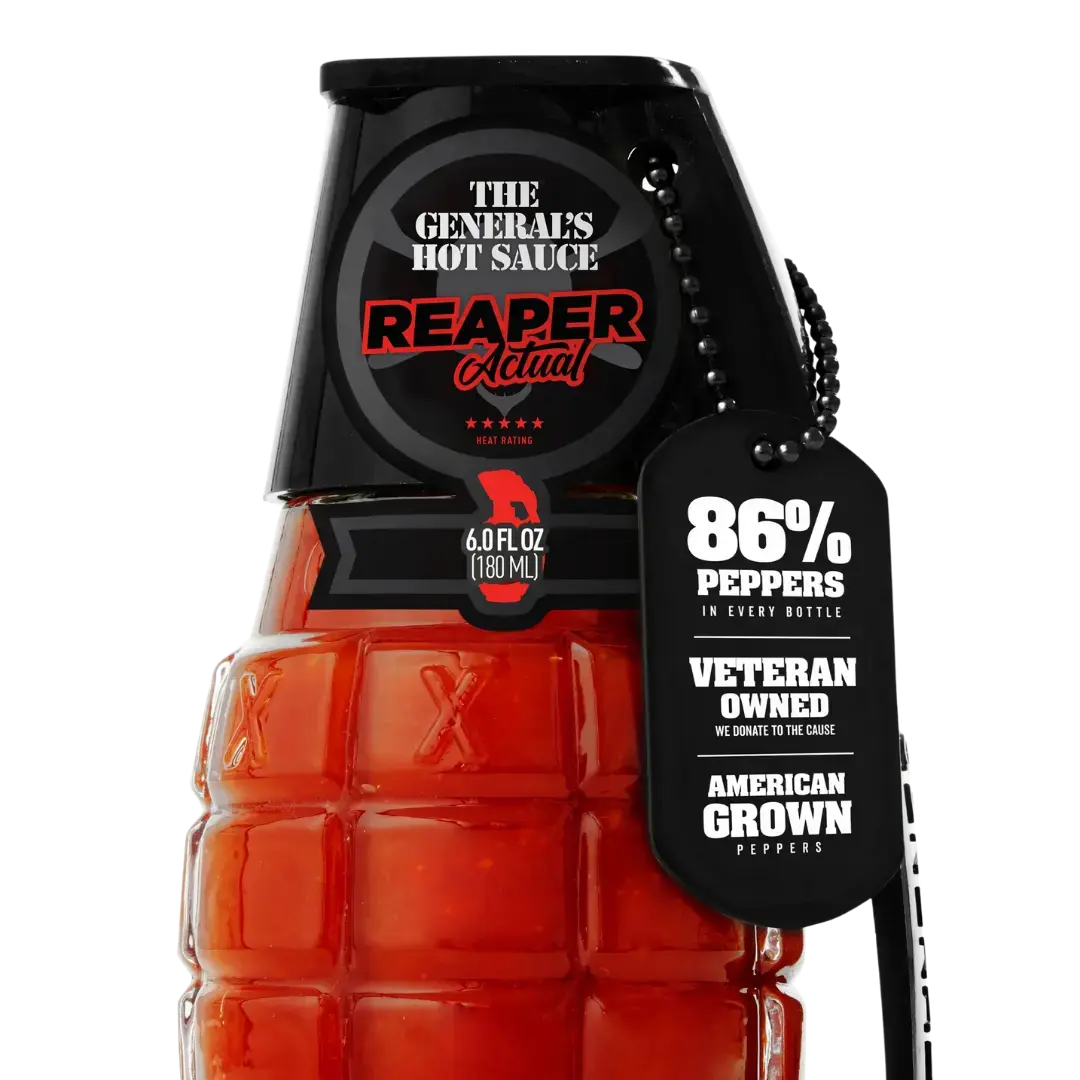 The Generals Hot Sauce | Reaper Actual Shack à Sauce