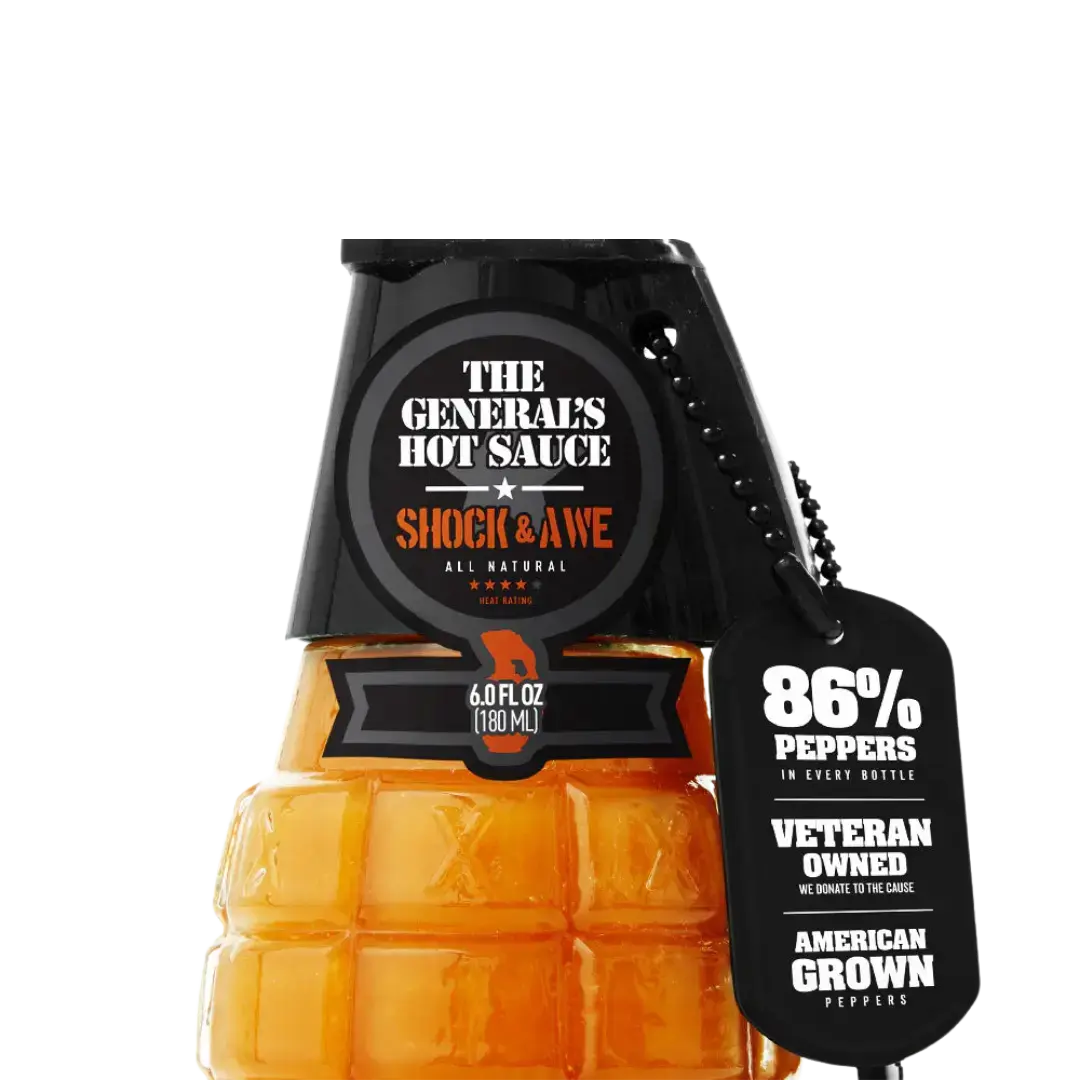 The Generals Hot Sauce | Shock & Awe Shack à Sauce