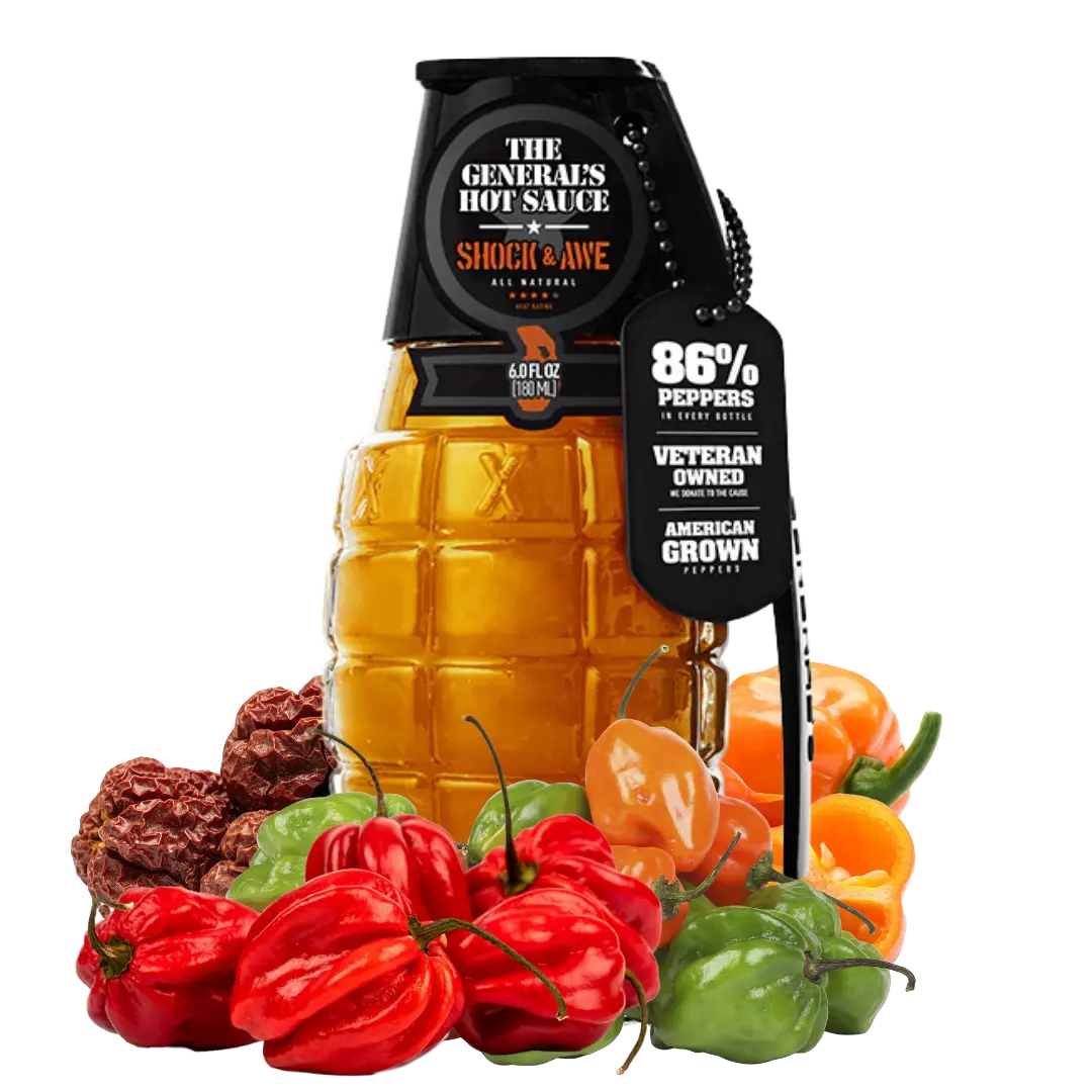 The Generals Hot Sauce | Shock & Awe Shack à Sauce