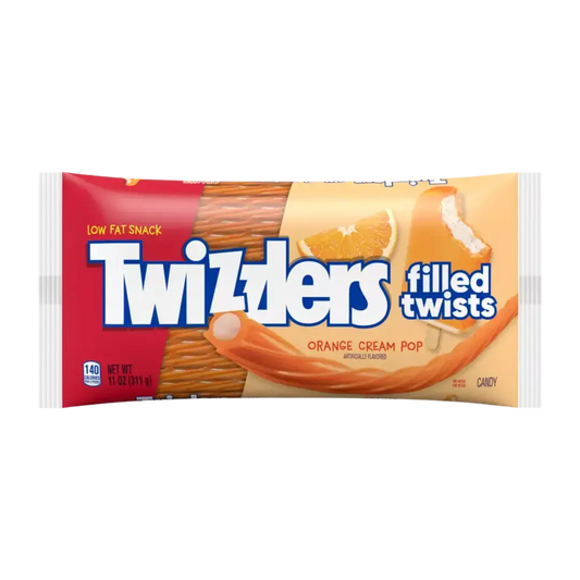 Twizzlers | Filled Twists Orange Cream Pop Shack à Sauce