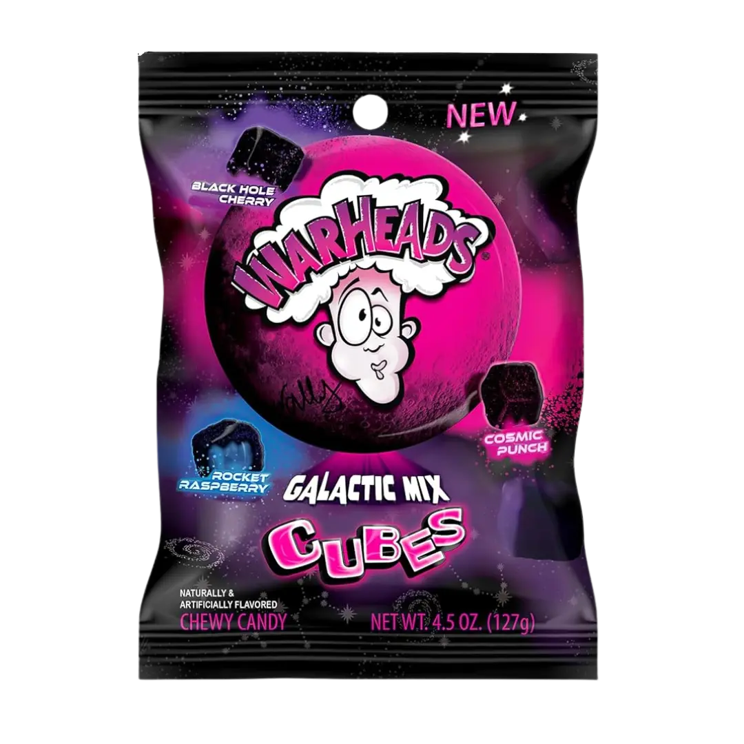 ** Warheads Galactic Cubes (Bag) Shack à Sauce