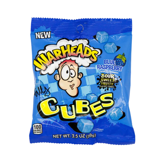 Warheads | Cubes - Blue Raspberry SHACK à SAUCE