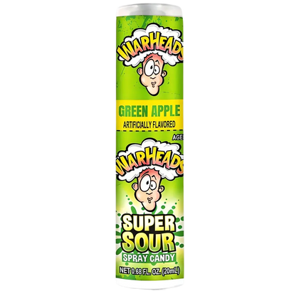 Warheads | Super Sour Spray Candy - Green Apple Warheads